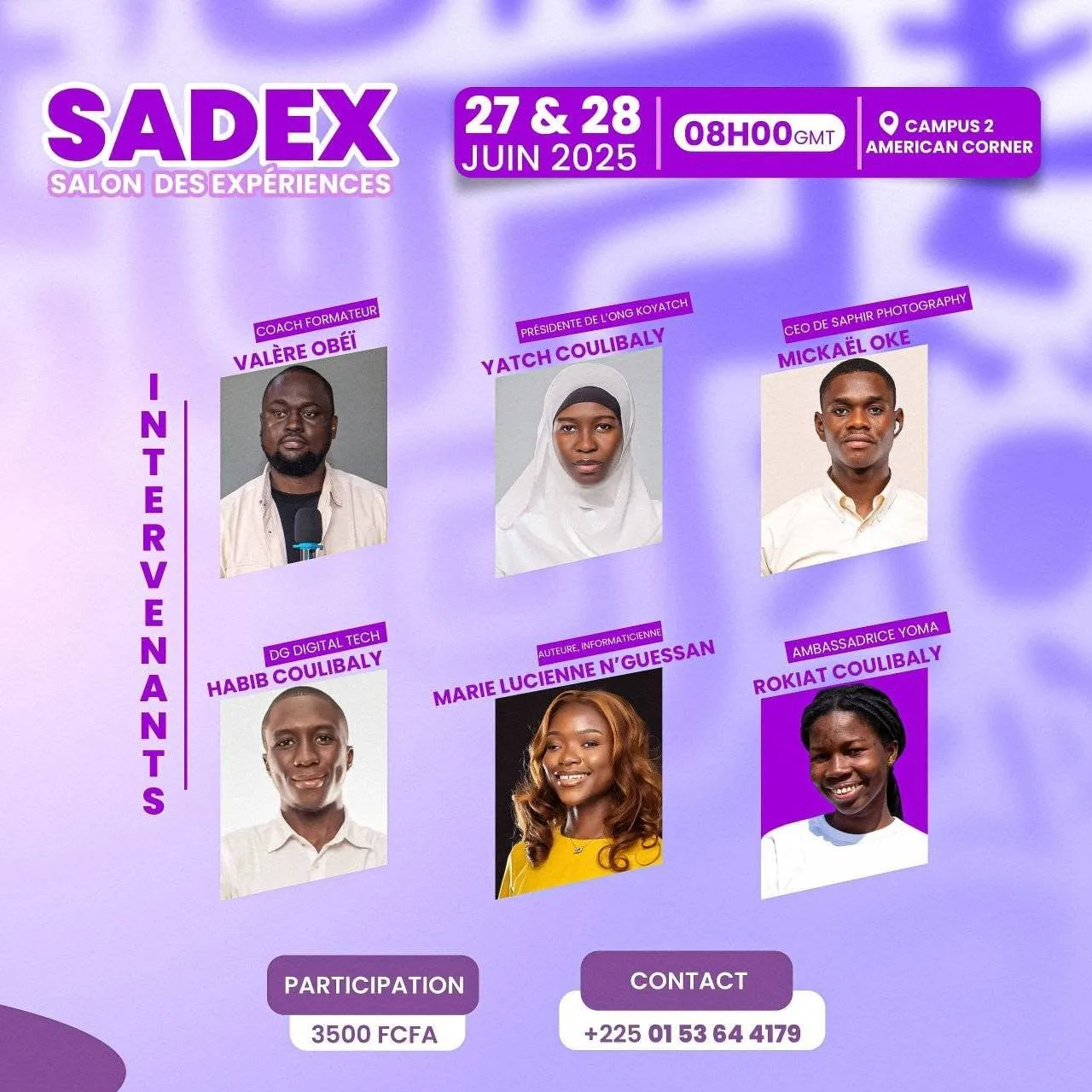 SADEX, Salon des Expériences